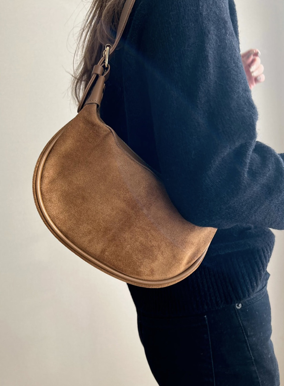 Suede Mini Shoulder Bag (5 colors)