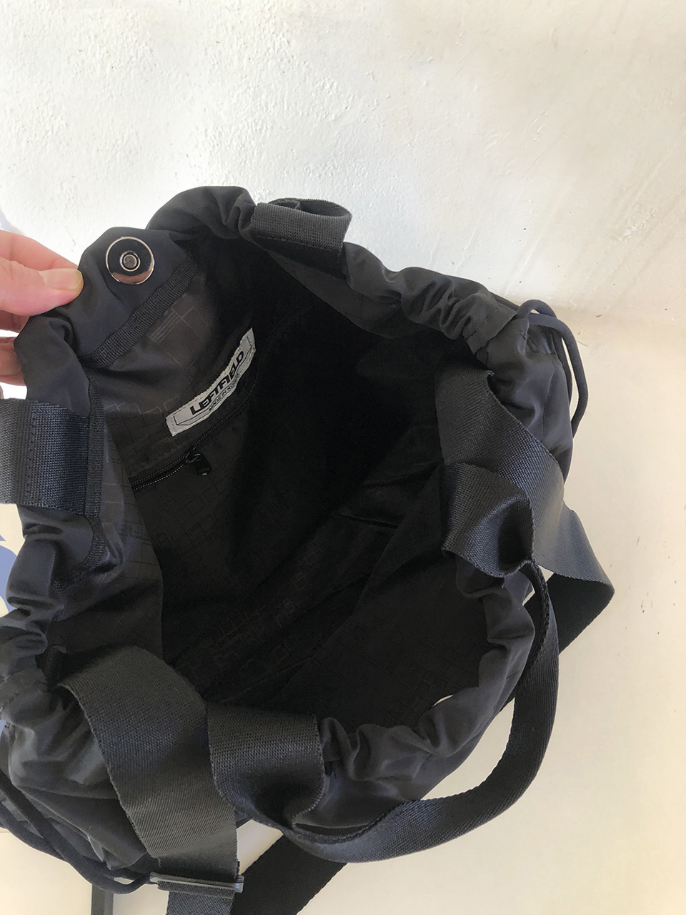Shirring Bucket Big Crossbody Bag