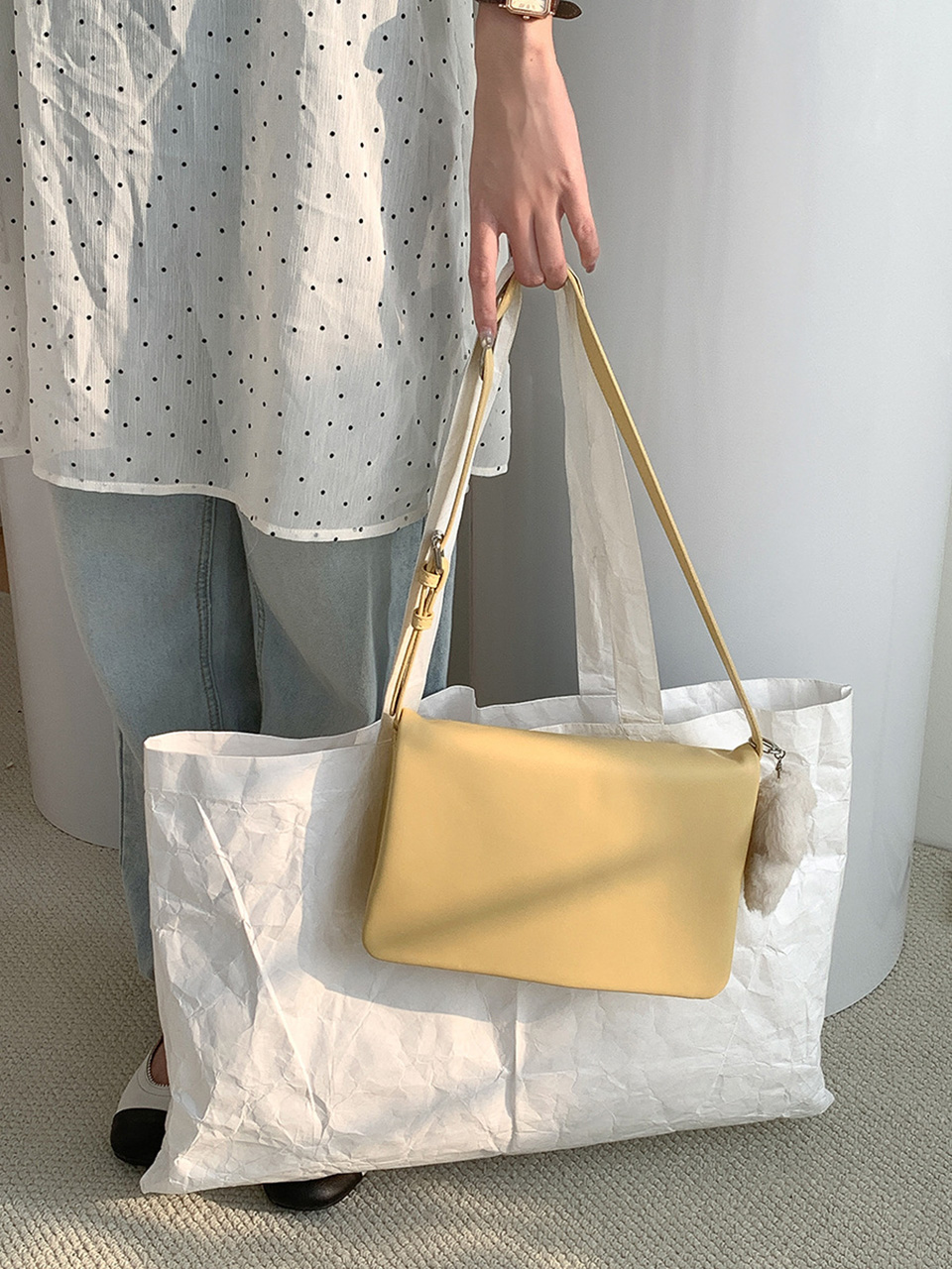Square Mini Shoulder Bag (4 colors)