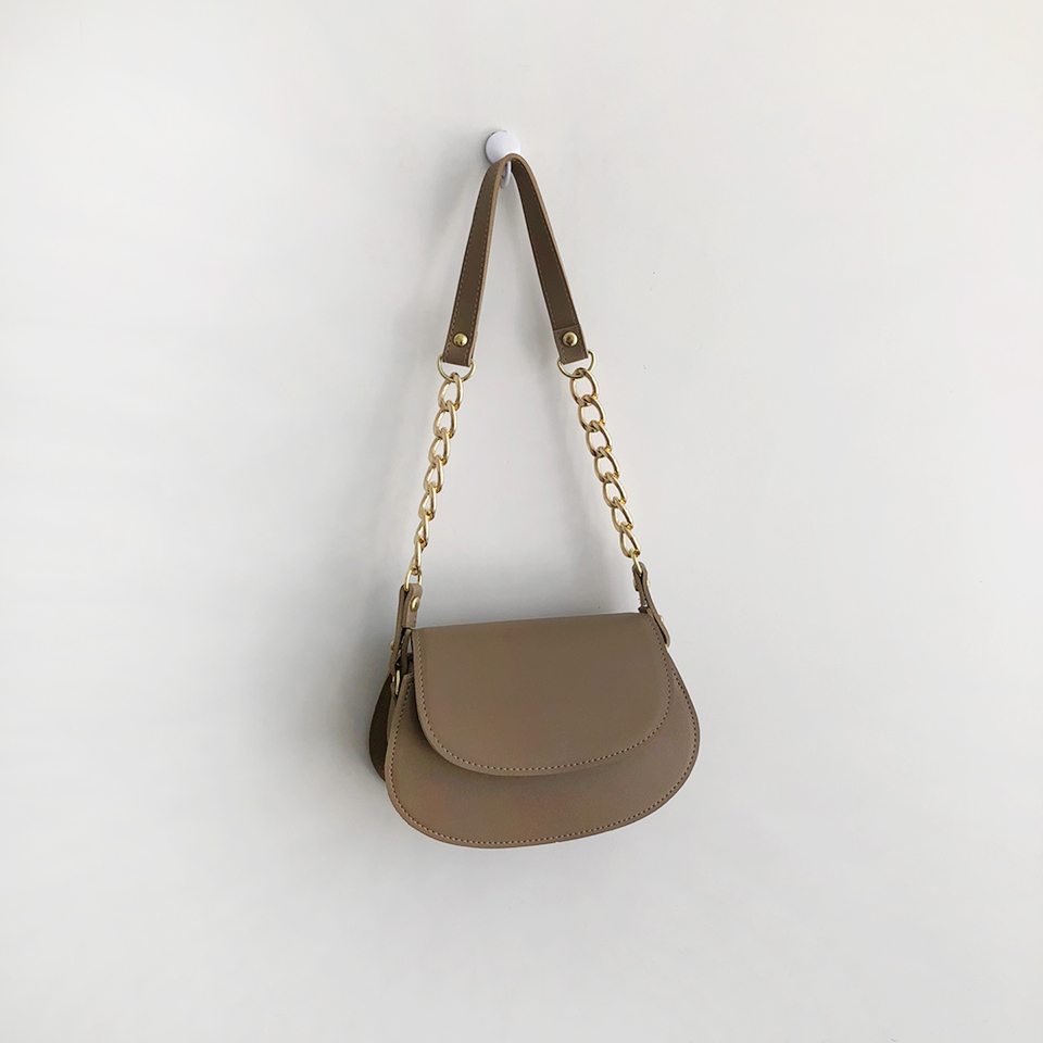Soft chain mini shoulder bag (with cross strap)
