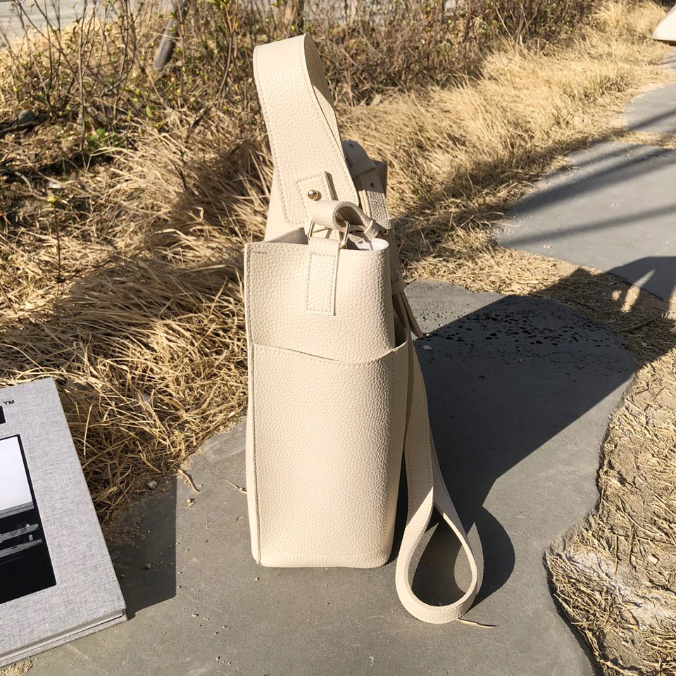 Two-way Big Cross Bucket Bag (7 colors)