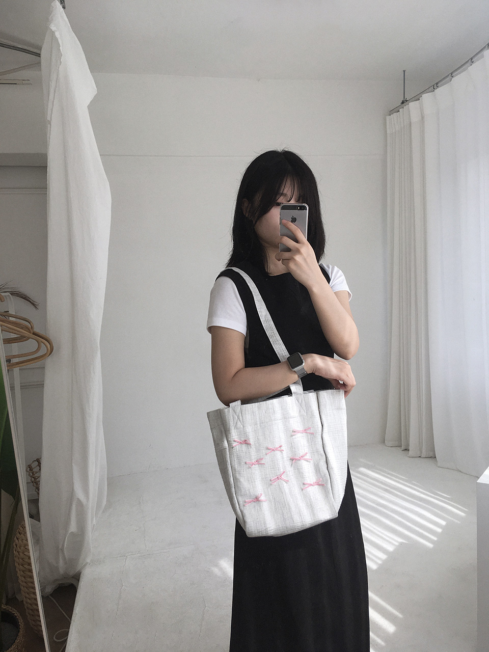 Ribbon Ballet Core Tote Bag