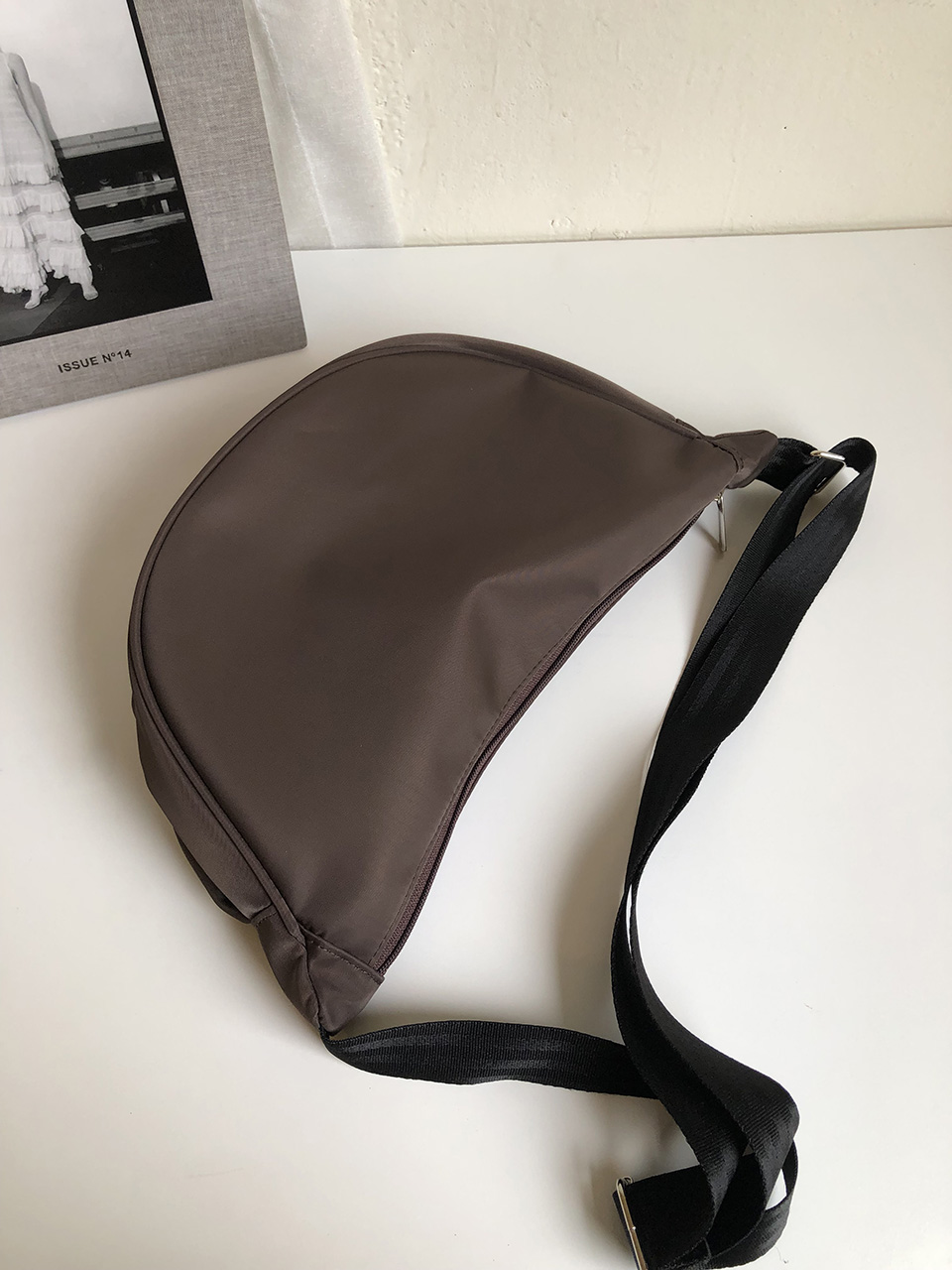 Nylon crossbody bag