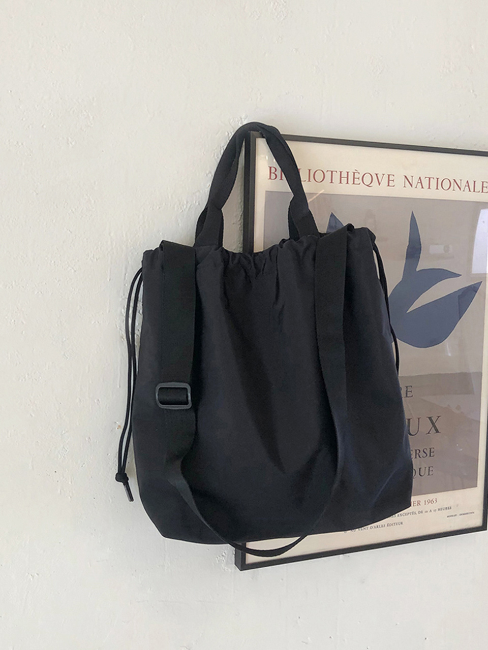 Shirring Bucket Big Crossbody Bag
