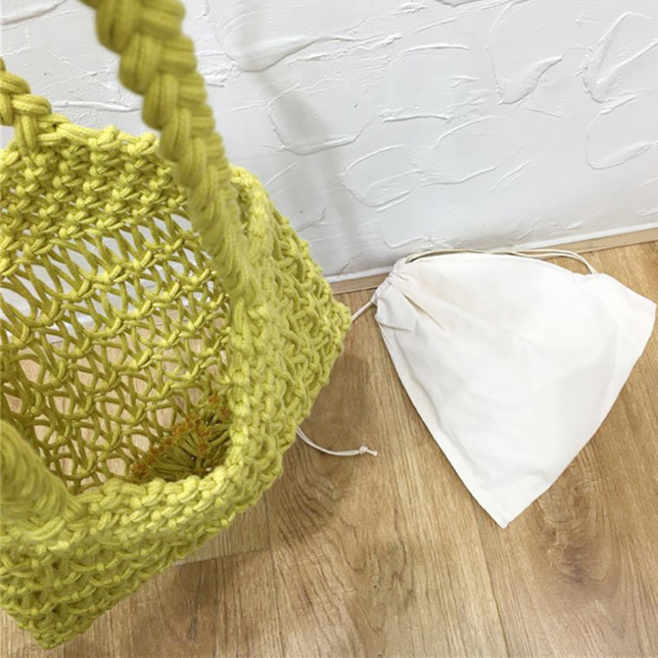 Knitted mesh shoulder bag (5 colors)