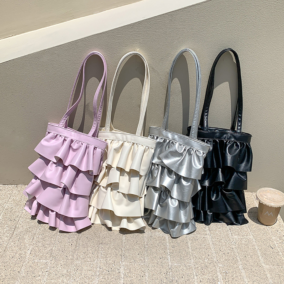 Sharif Frill Frits Shoulder Bag
