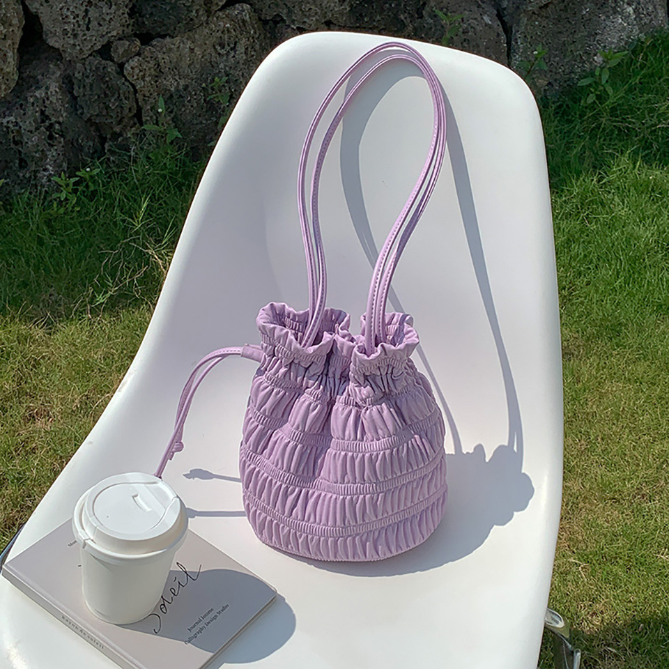 Lauren Fritz Shirring Shoulder Bag