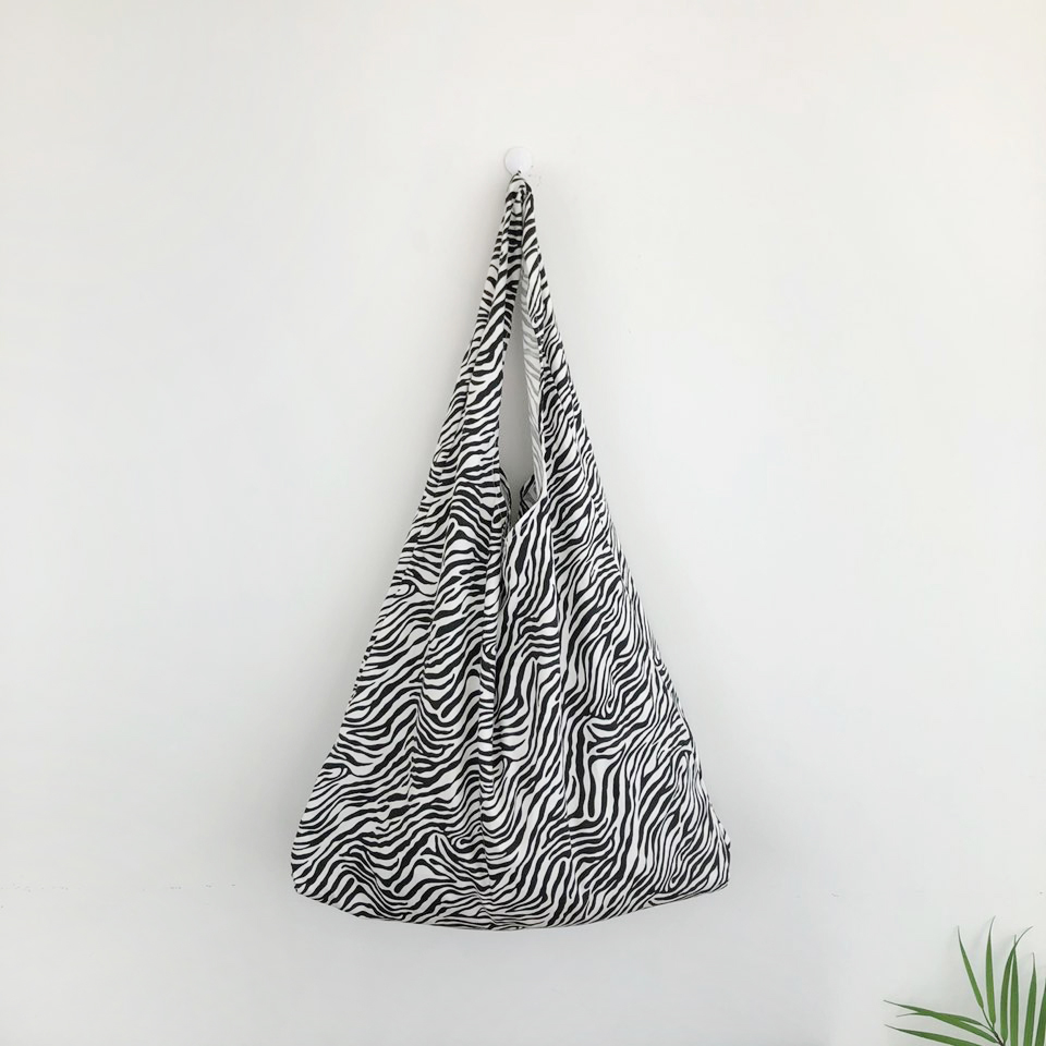 Zebra Big Shoulder Eco Bag