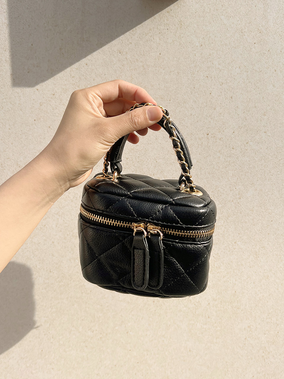Mini Quilted Chain Crossbody Bag (4 colors)