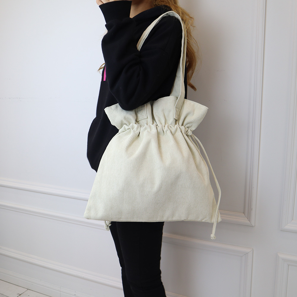 Corduroy Big Shoulder Eco Bag
