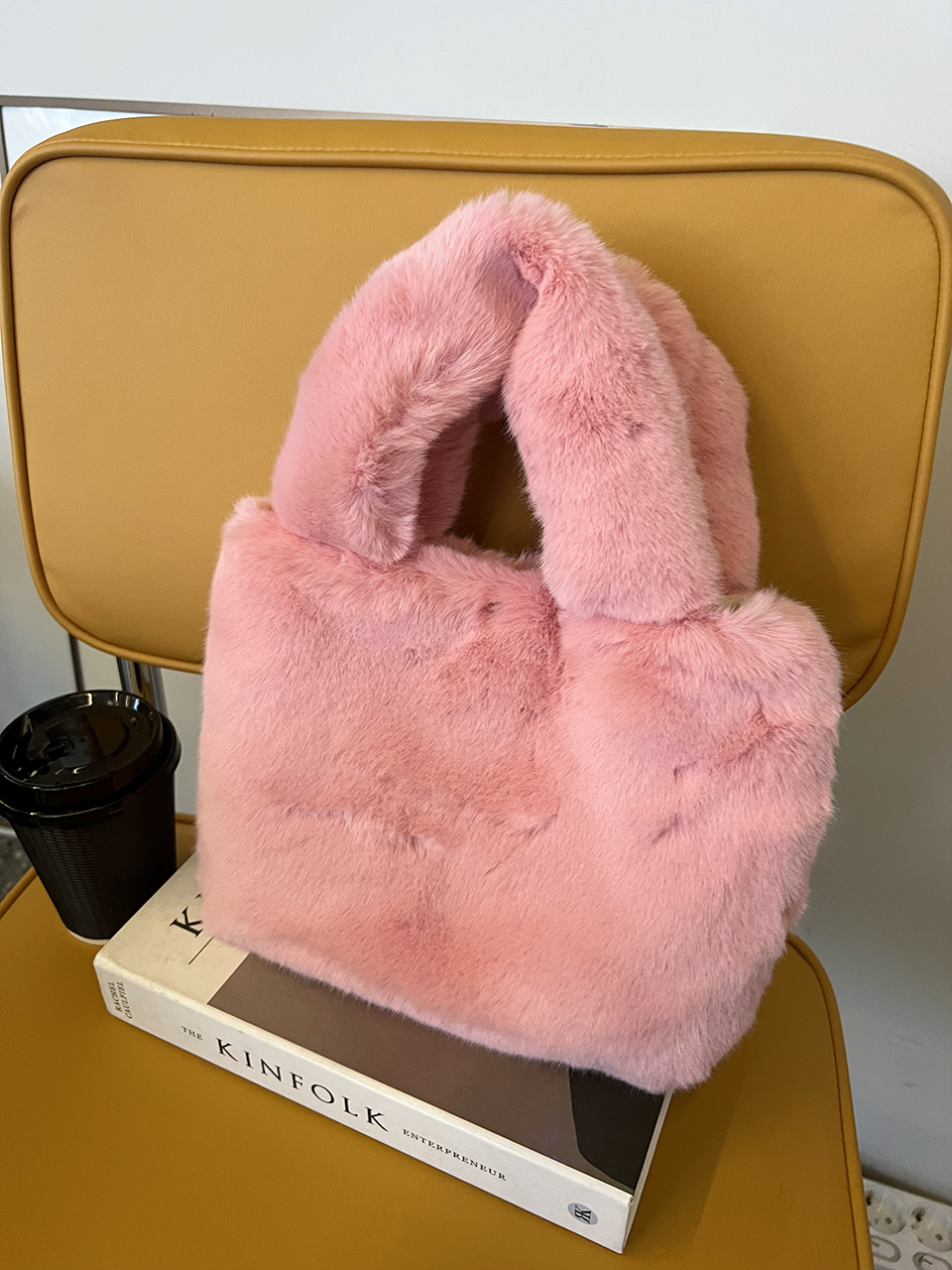 Fluffy fur mini bag (6 colors)