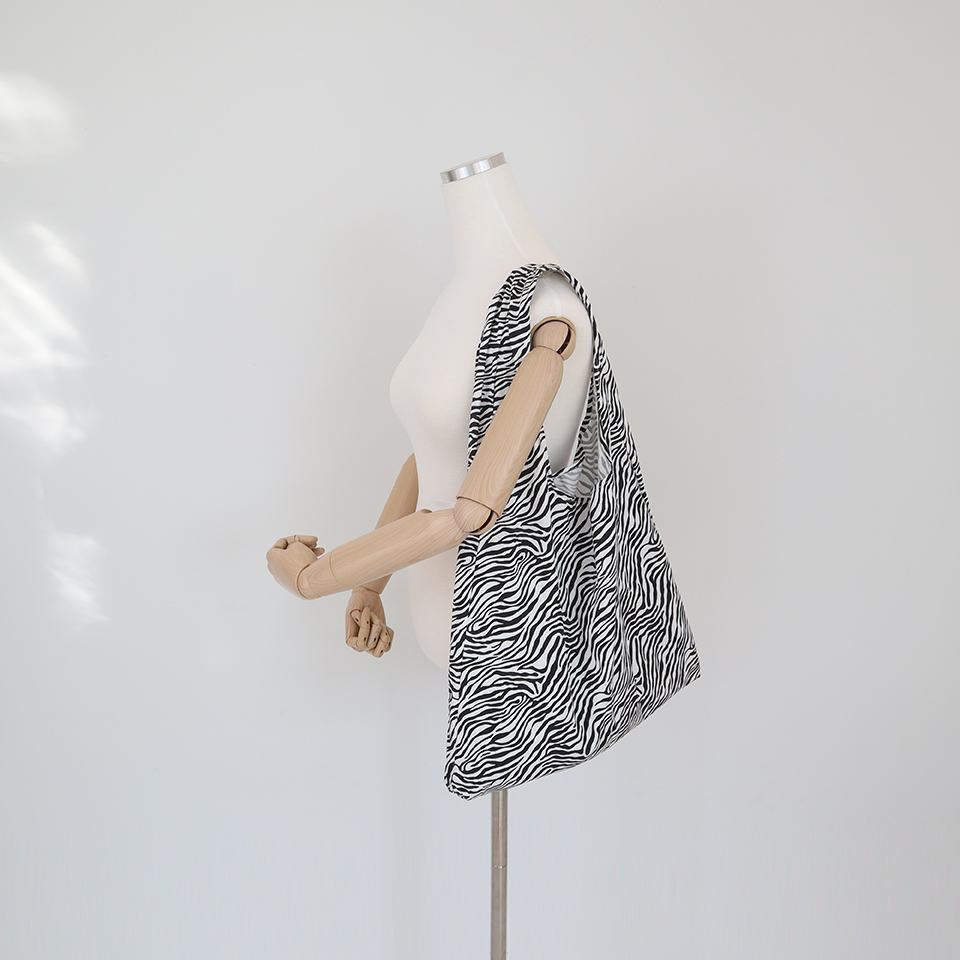 Zebra Big Shoulder Eco Bag