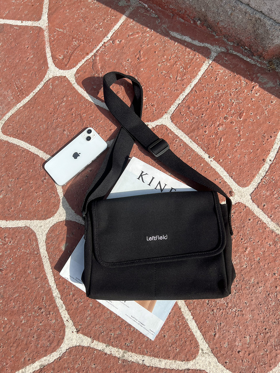 Canvas Flip Mini Shoulder Bag