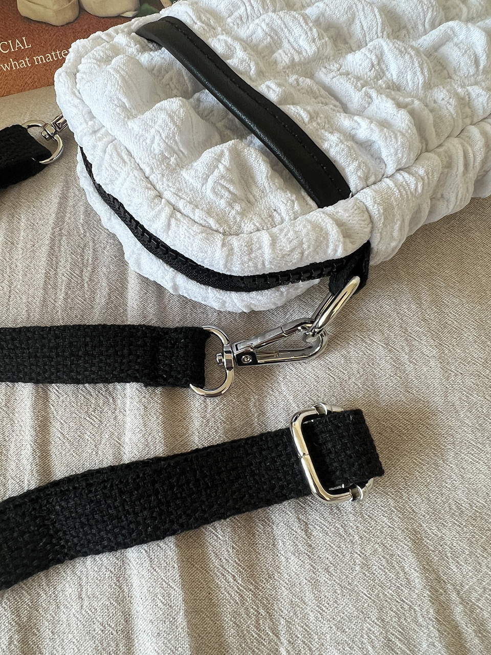 Bubble Quilted Mini Shoulder Bag