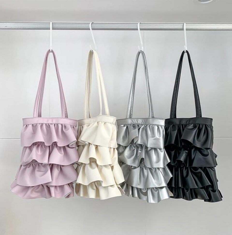 Sharif Frill Frits Shoulder Bag