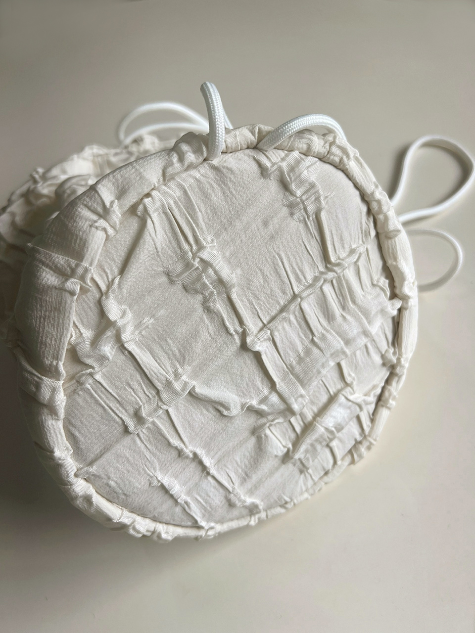 Bubble Lace Quilted Mini Backpack
