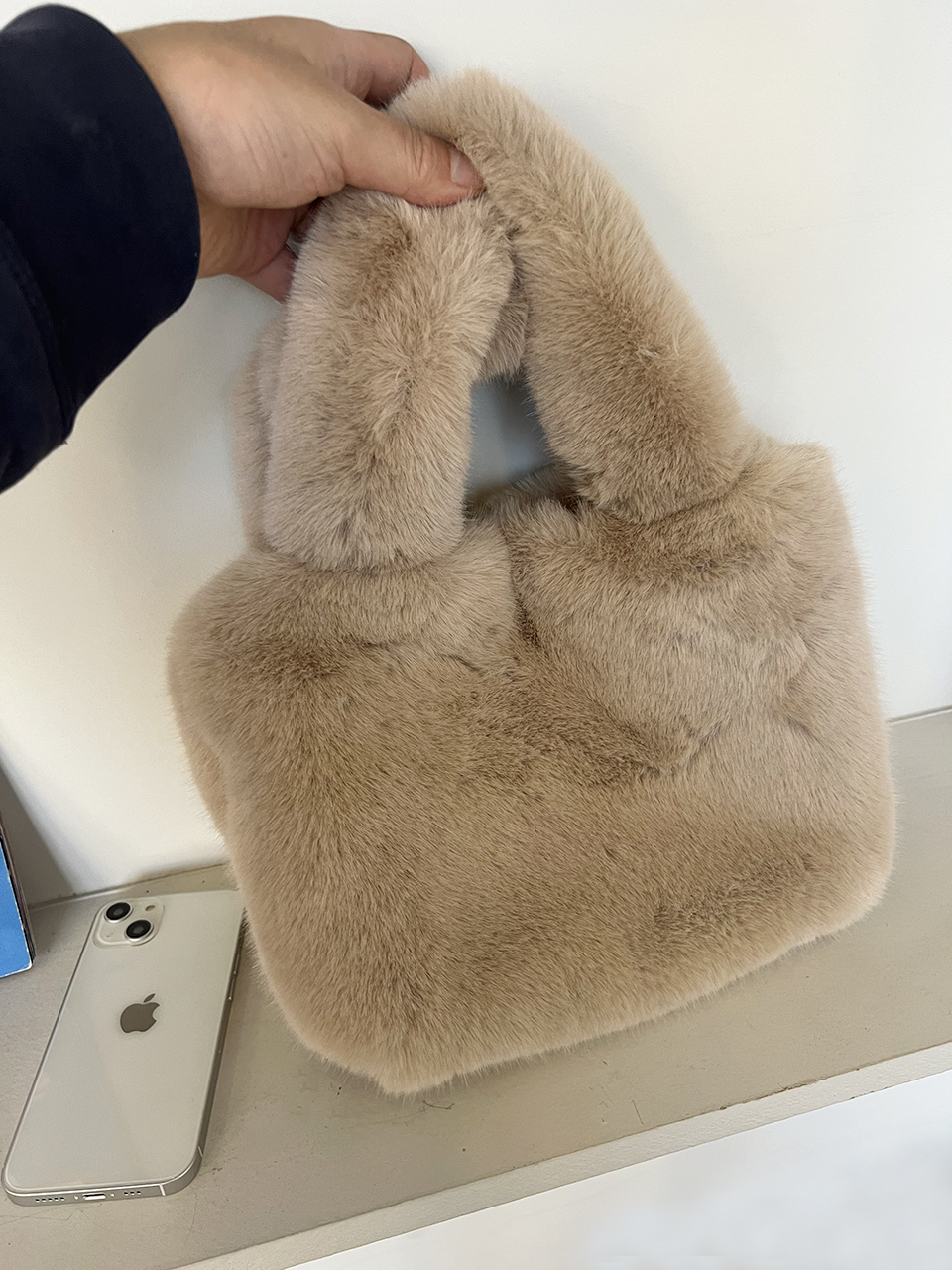 Fluffy fur mini bag (6 colors)