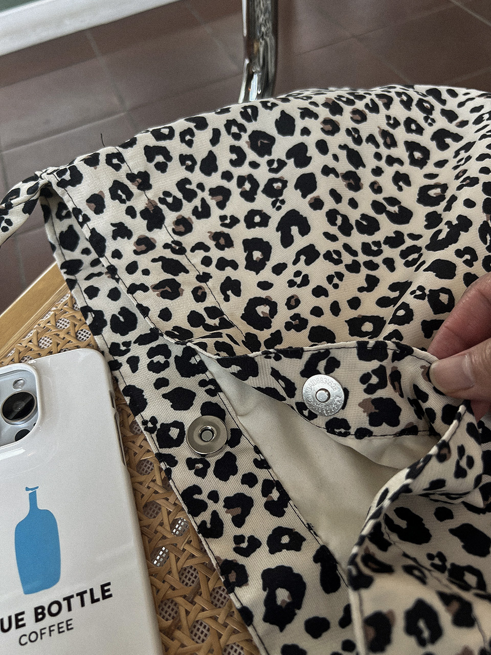 Daily Leopard Shoulder Bag/Tote Bag