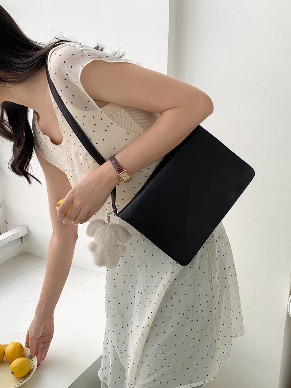Square Mini Shoulder Bag (4 colors)