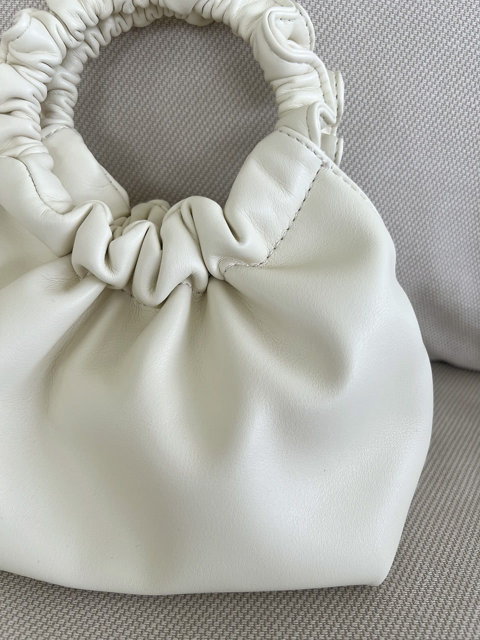 Andaz Shirred Mini Flame Chain Bag