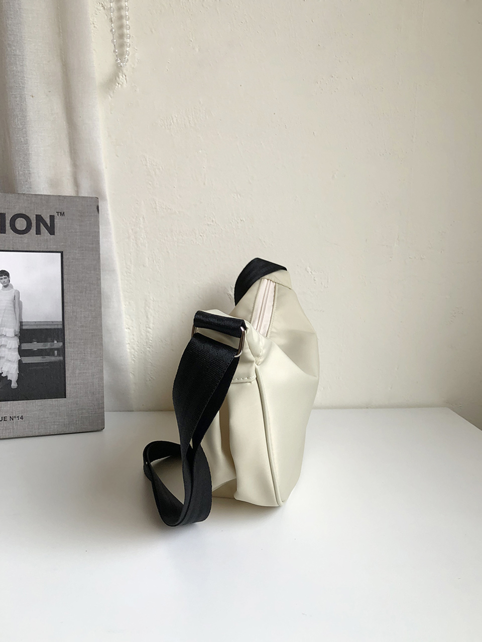Nylon crossbody bag
