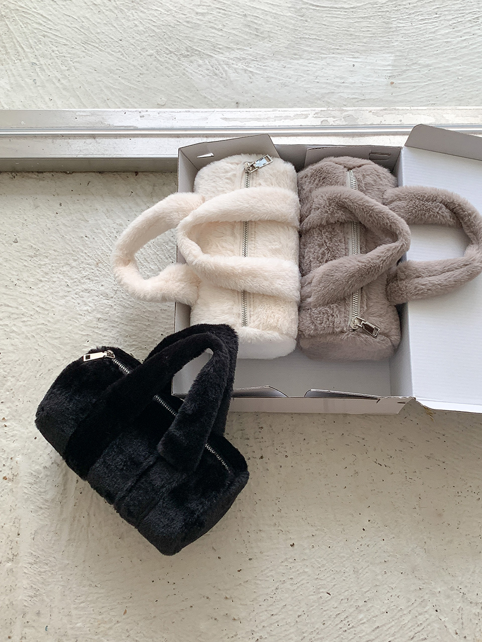 Yand Fur Mini Tote Bag