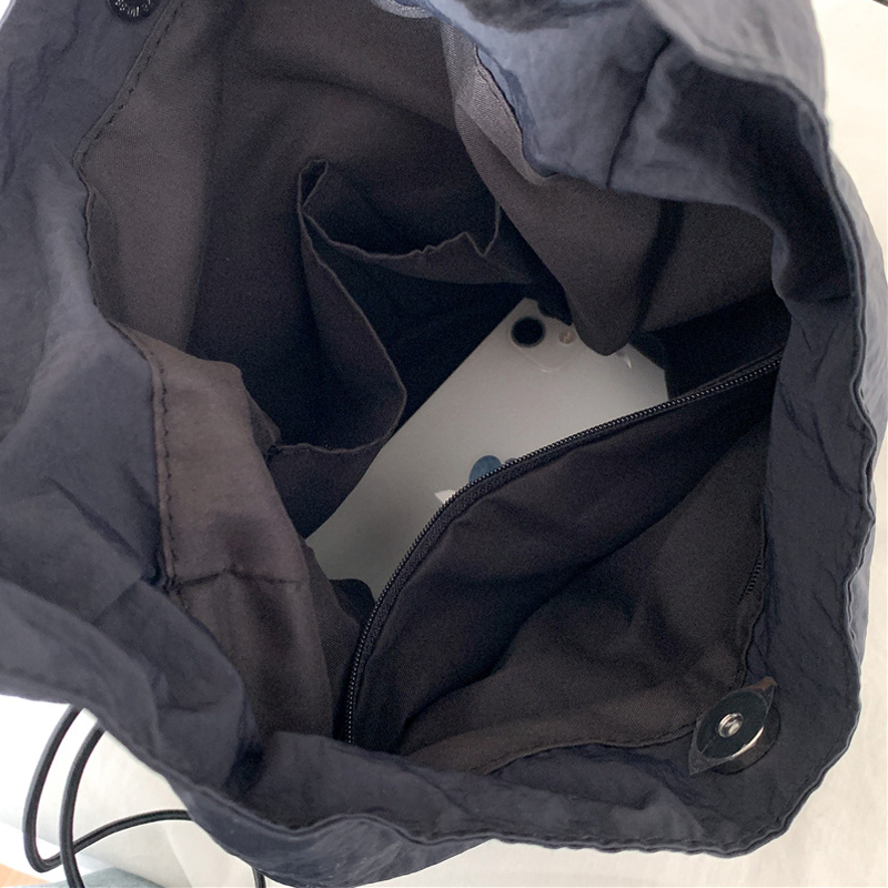 Catherine Pocket Shirring Side String Shoulder Bag