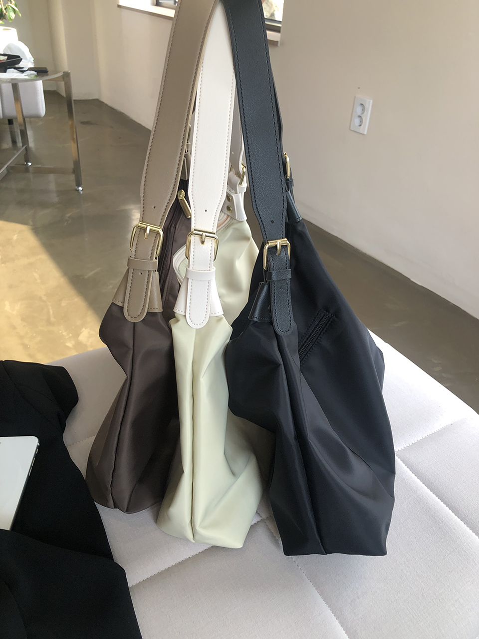 [Waterproof] Shoulder Eco Bag (3 colors)