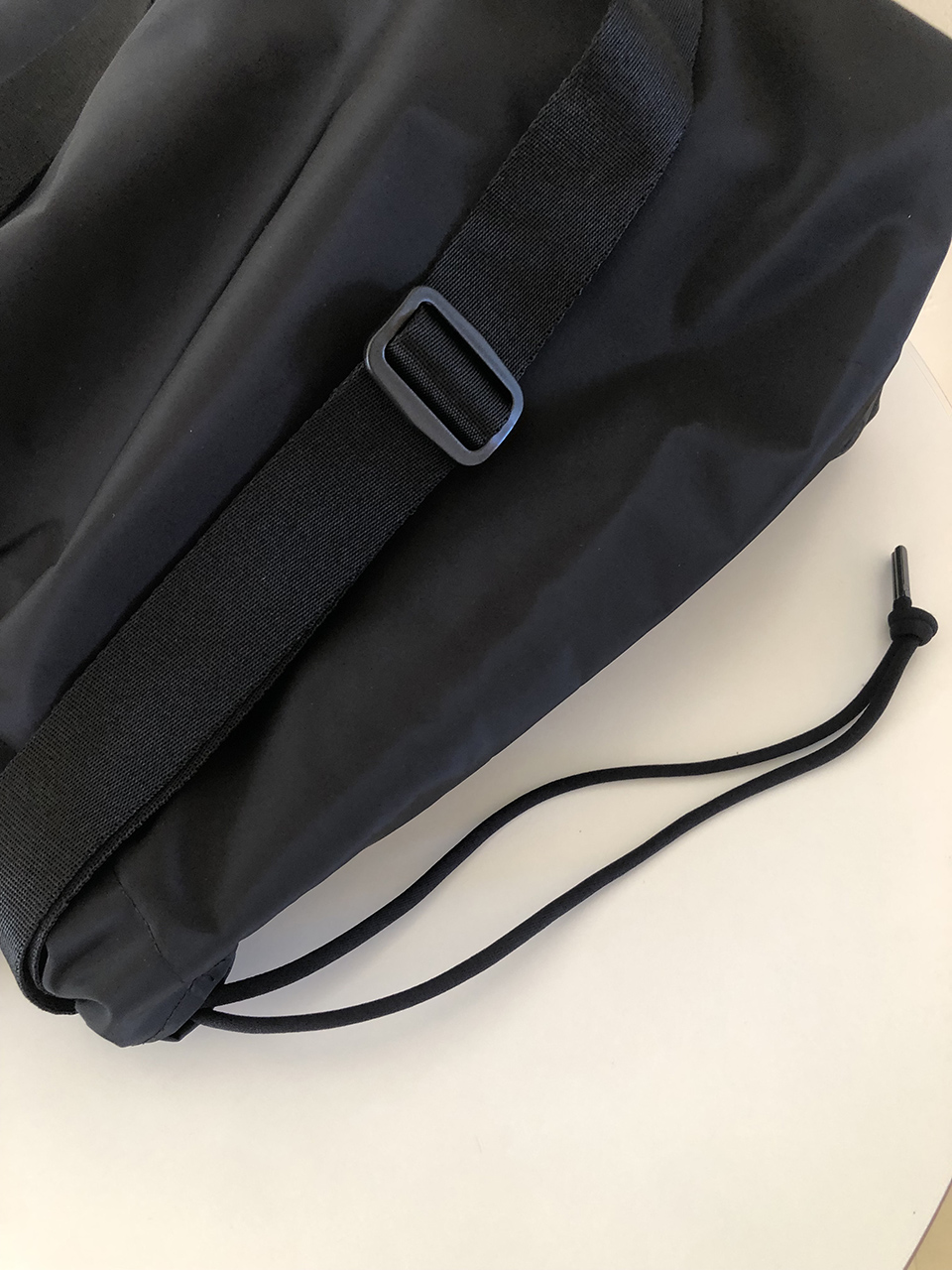 Shirring Bucket Big Crossbody Bag