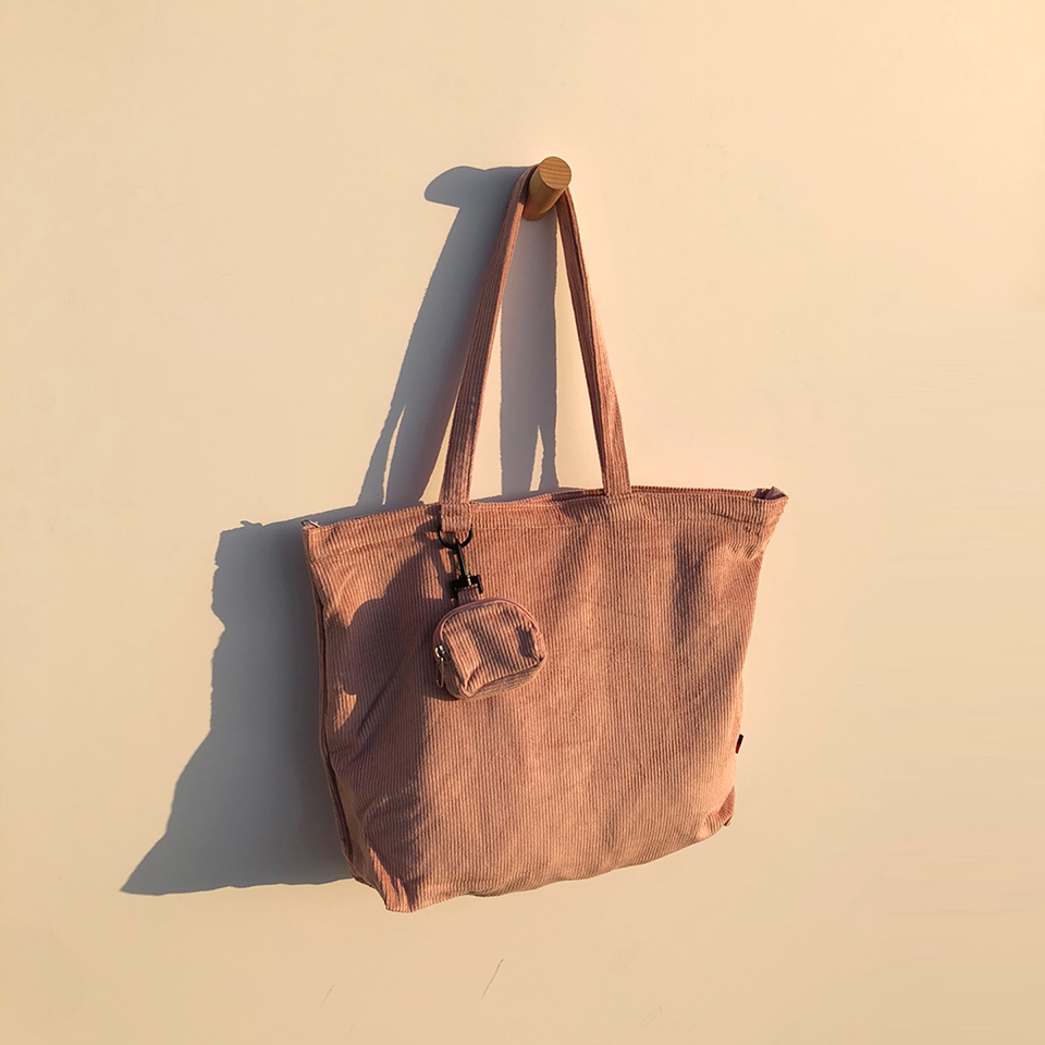 Corduroy eco bag