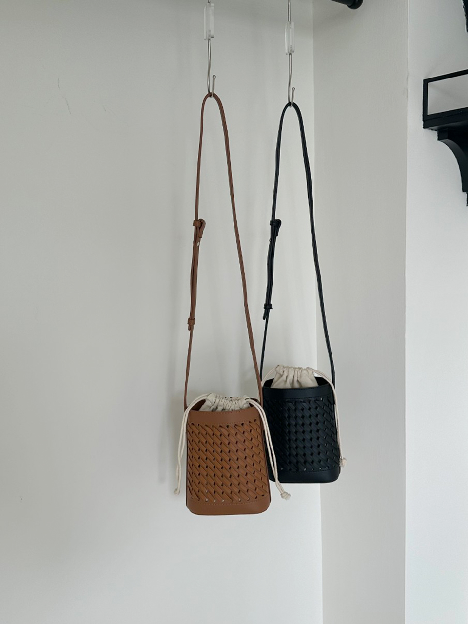 Bali Weaving Net Mini Shoulder Bag