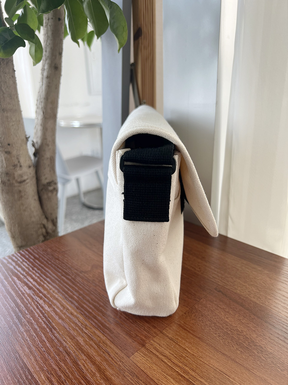 Canvas Flip Mini Shoulder Bag