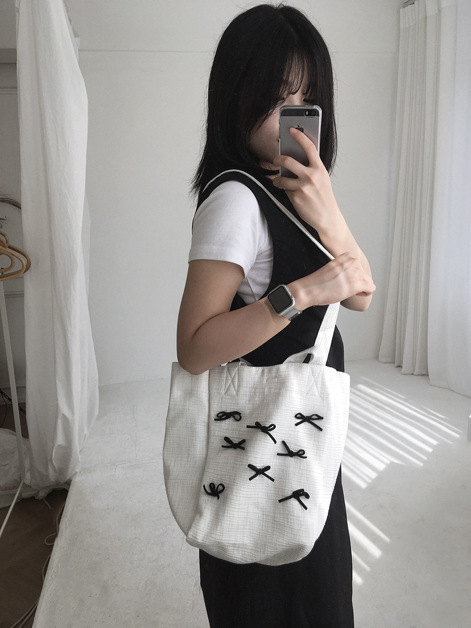 Ribbon Ballet Core Tote Bag