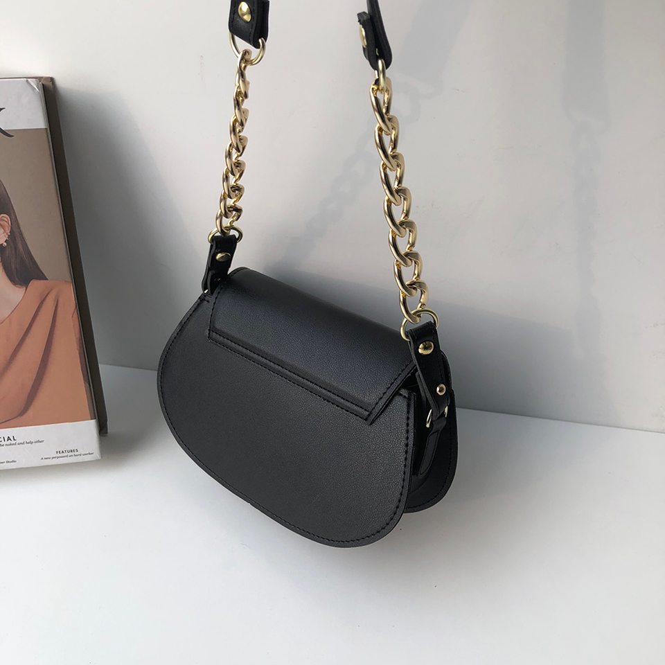 Soft chain mini shoulder bag (with cross strap)