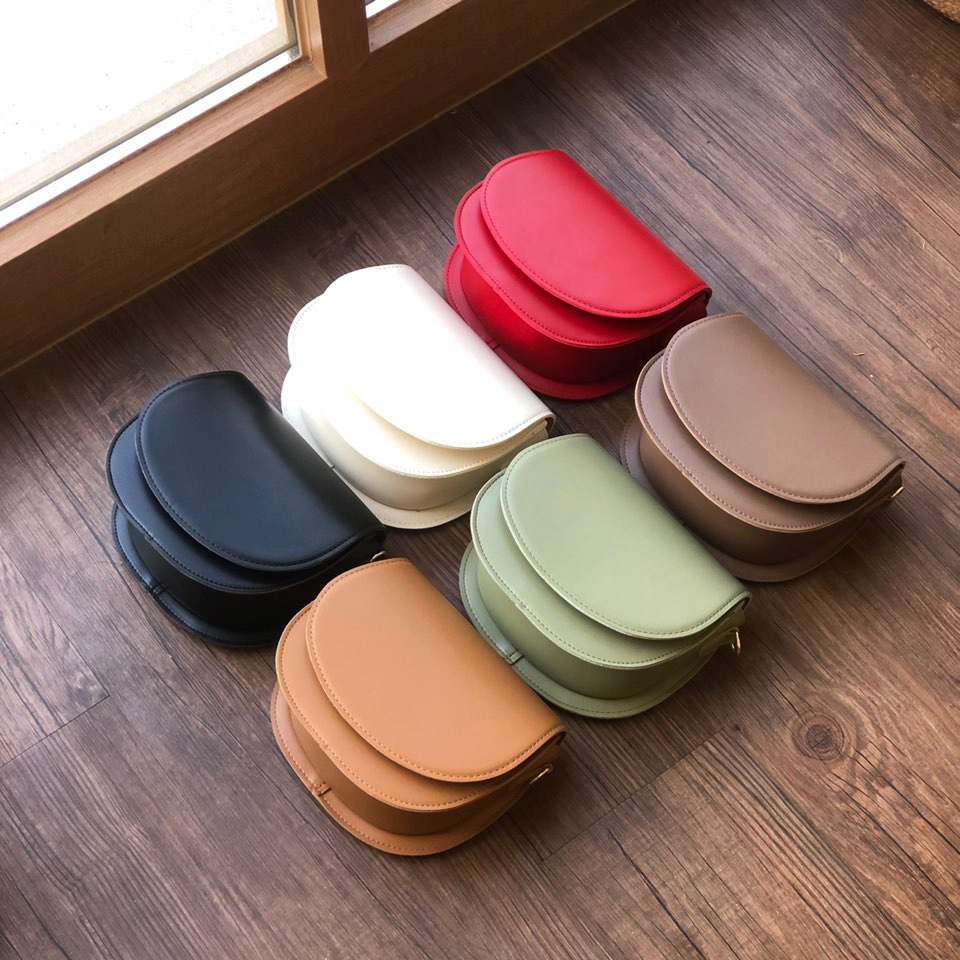 Soft mini shoulder bag