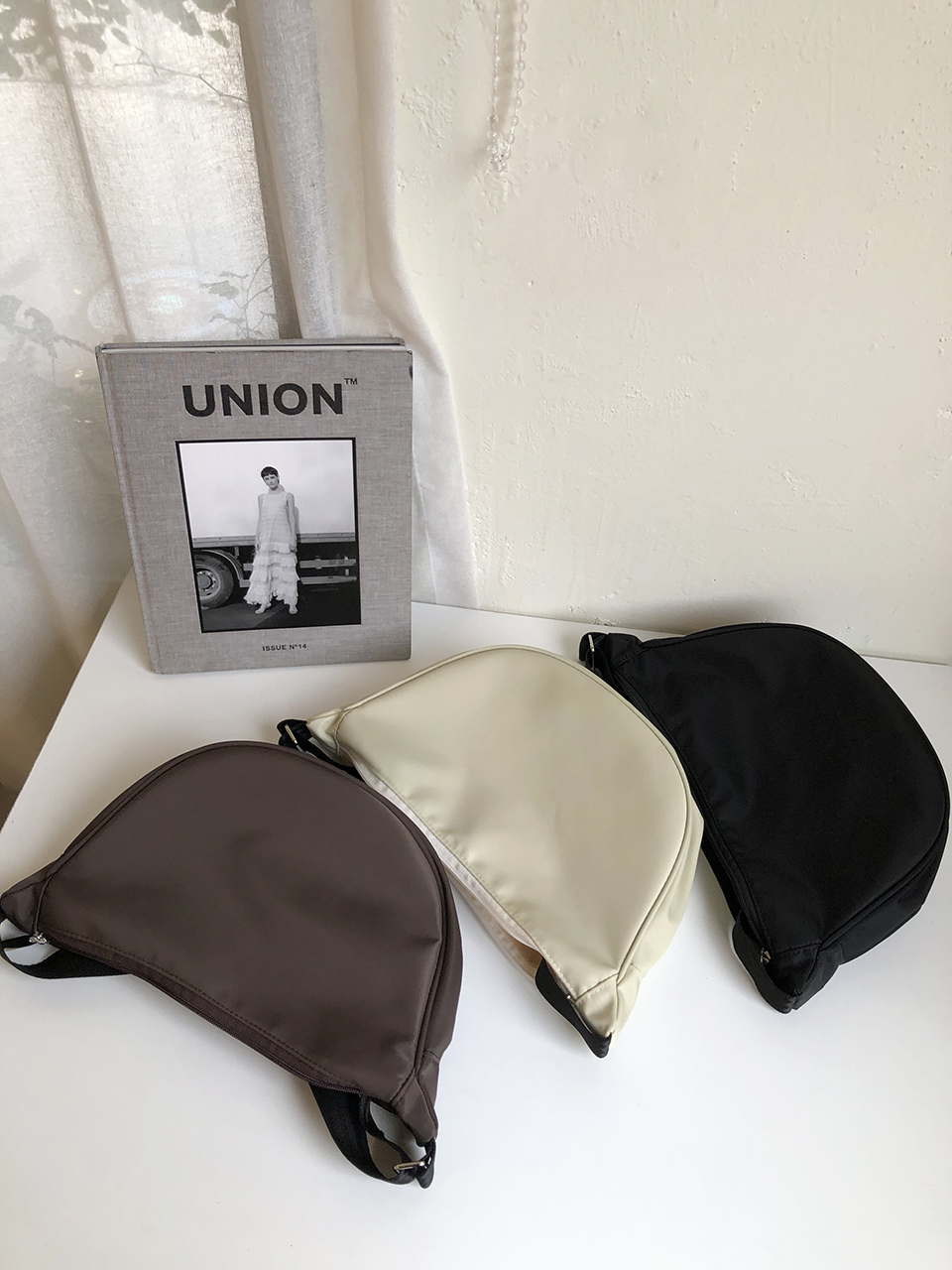 Nylon crossbody bag