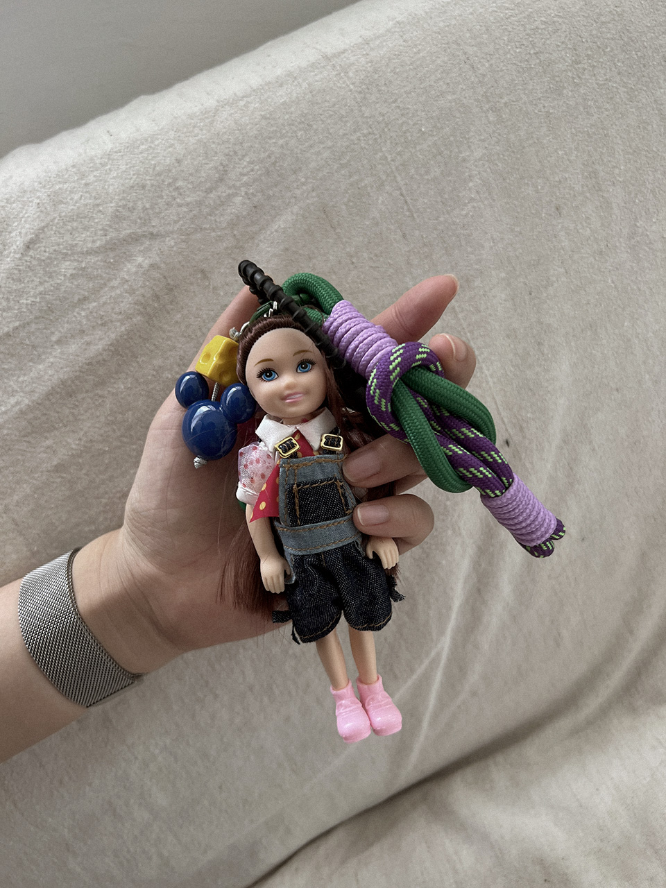 Doll key ring/charm