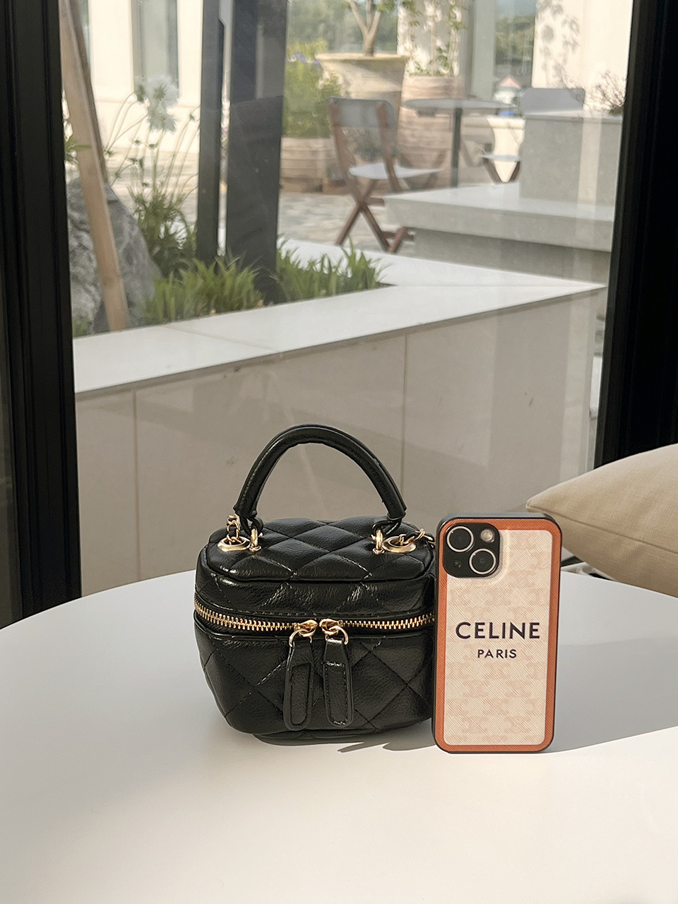 Mini Quilted Chain Crossbody Bag (4 colors)