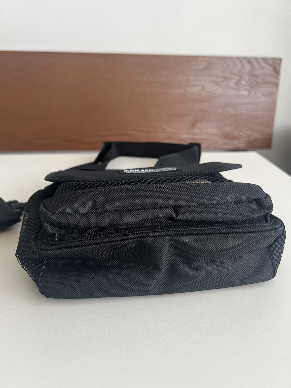 Canvas Zipper Mini Shoulder Bag