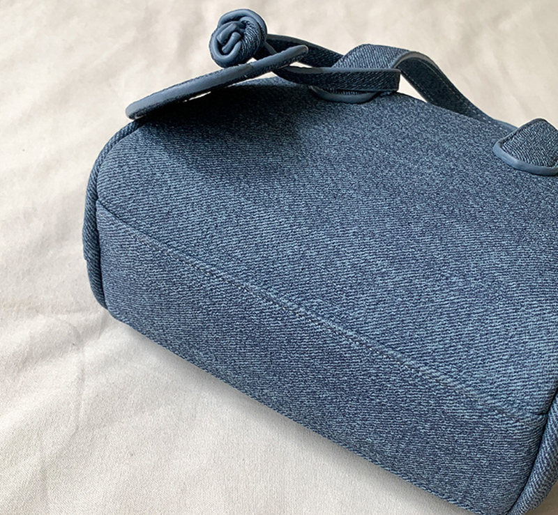 [Denim] Heart Keyring Mini Tote Bag (3 colors)