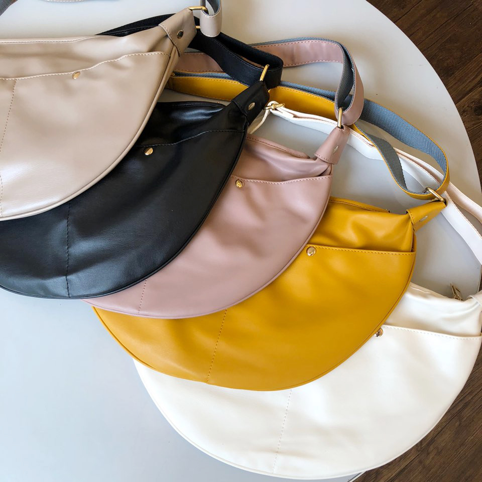 Two-pocket crossbody bag (5 colors)