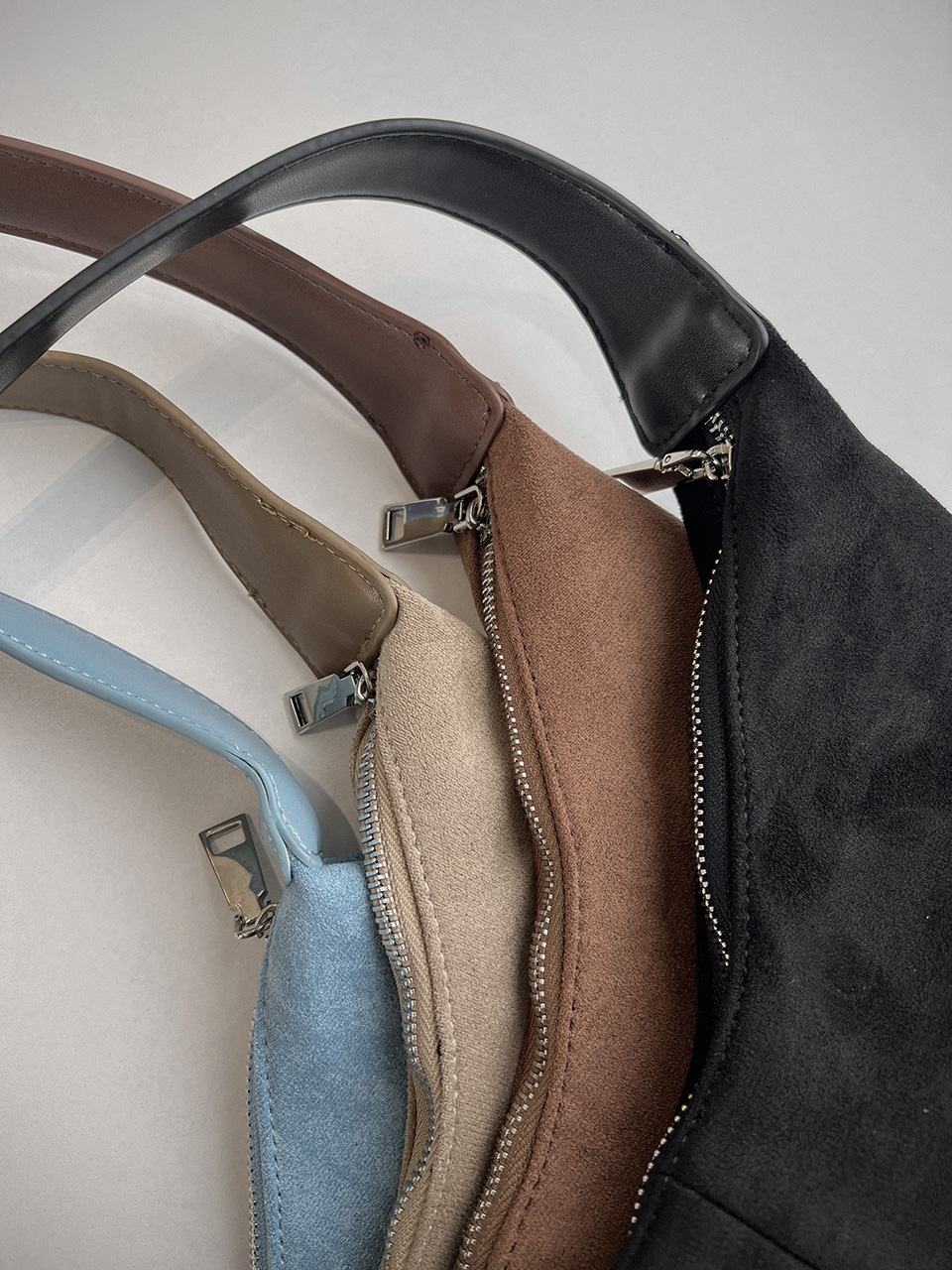 Suede Round Tote Bag/Shoulder Bag