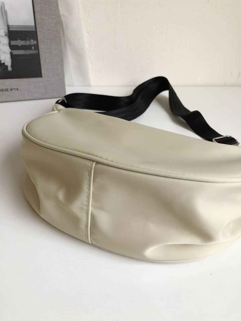 Nylon crossbody bag
