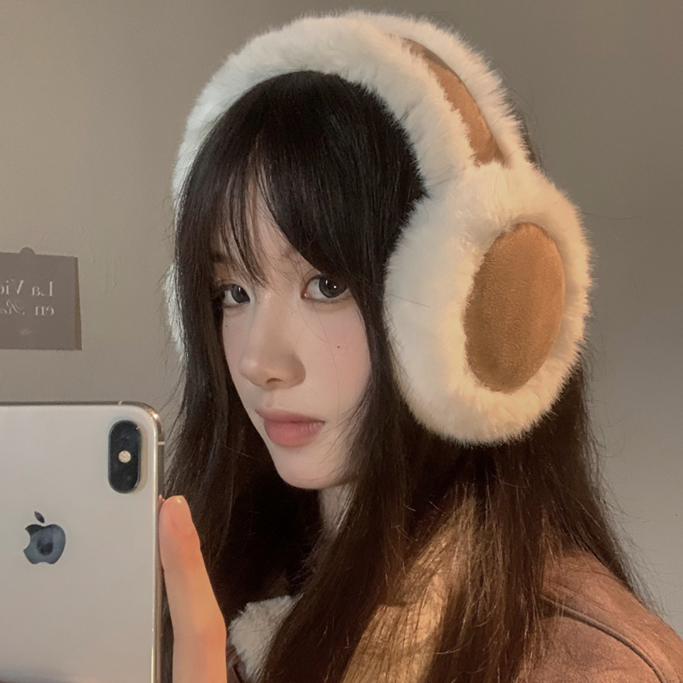 Suede earmuffs/ear warmers