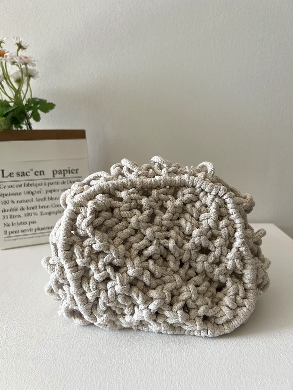 Arte Knitted Net Summer Net Bag