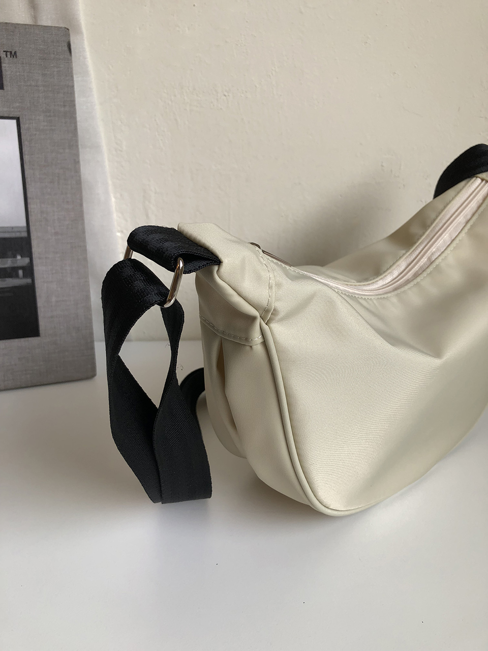Nylon crossbody bag