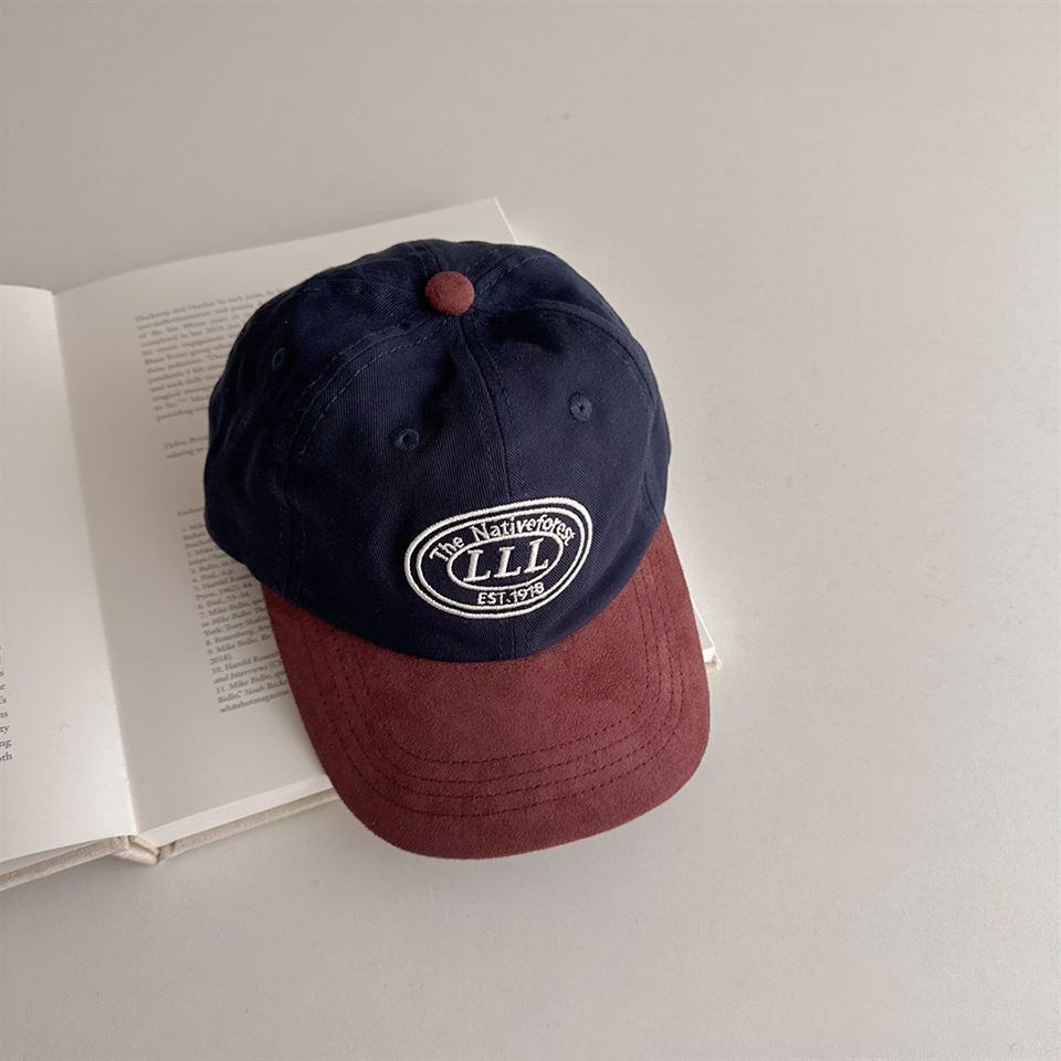 Two-tone vintage stitch cap