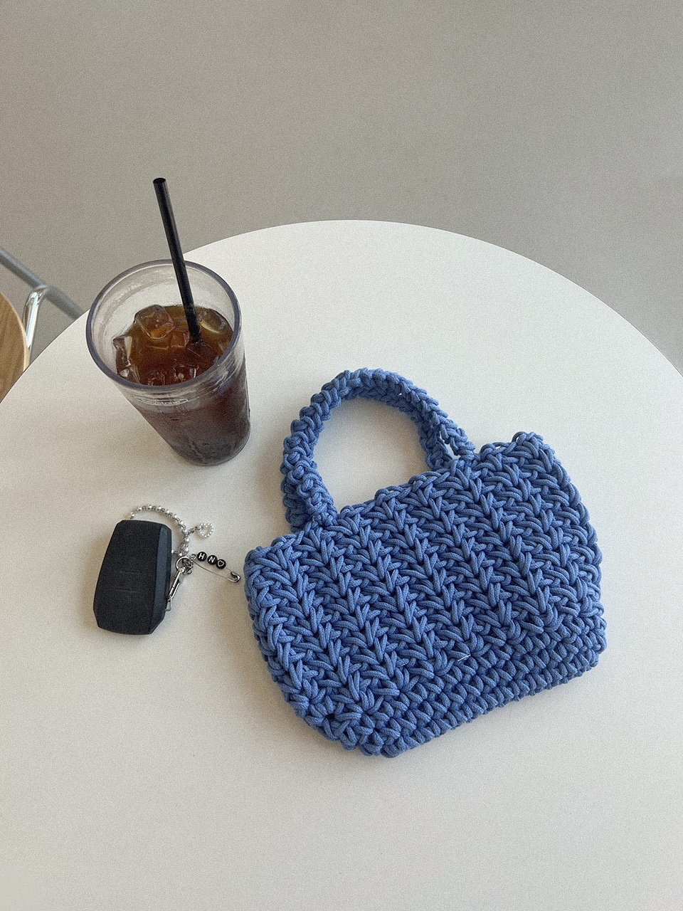 Crochet Mini Tote Bag (6 colors)