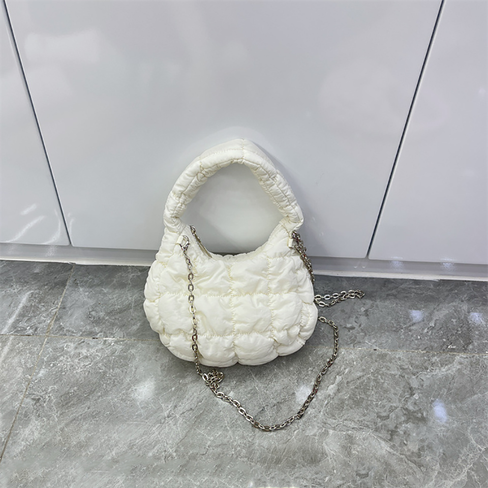 Twoyou Quilted Chain Mini Tote Bag
