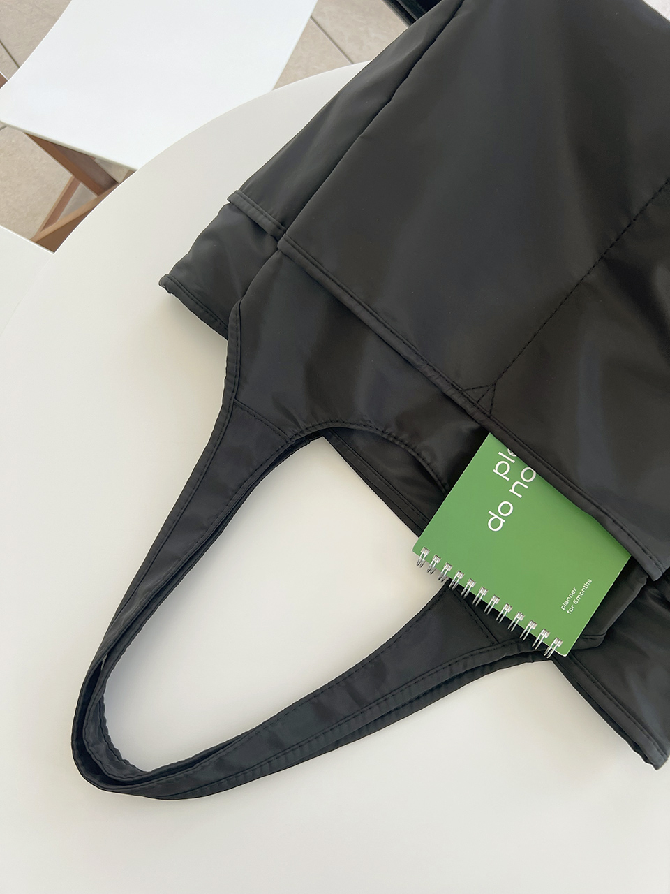 [Waterproof] Zipper Big Shoulder Bag